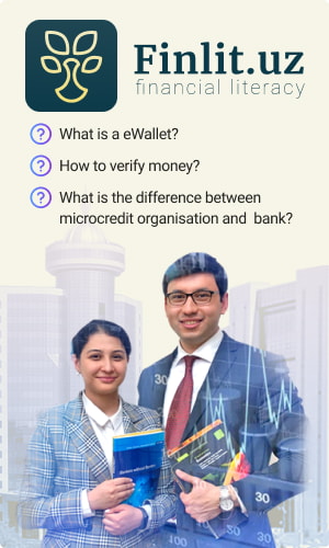 Educational website on financial literacy of the Central bank of Uzbekistan